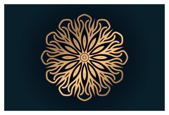 Beautiful Decorative Pattern Mandala: A Versatile Graphic Design Asset for Branding