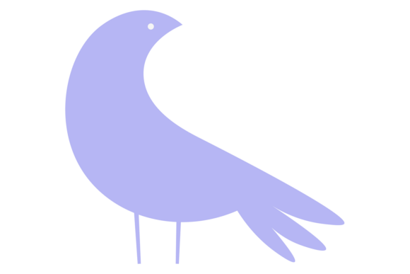 Bird Icon as a Nordic Graphic Asset for Local Business Branding