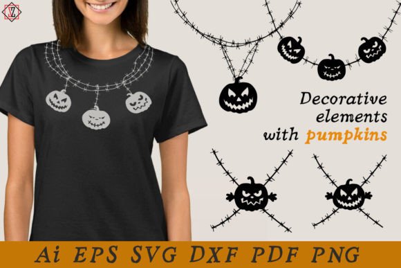 Decorative Elements with Pumpkins: A Graphic Designer’s Review for Local Business Branding