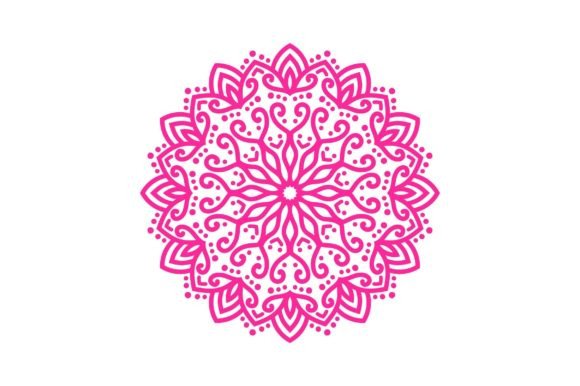Decorative Ornamental Mandala Design: A Versatile Graphic for Creative Projects