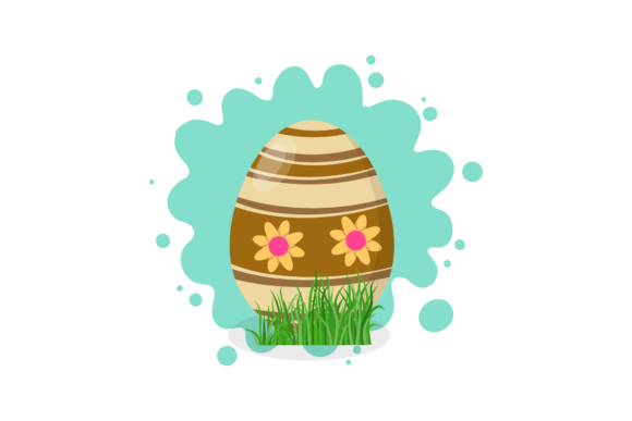 Easter Egg Graphic Design Decorative: A Versatile Illustration for Digital Sellers