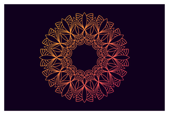 Flower Mandala Printable Decorative: A Versatile Graphic Design Asset for Content Creators