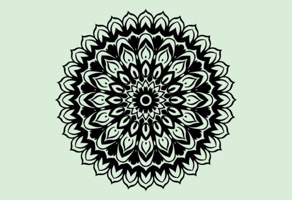 Flower Mandala Vintage Decorative: A Versatile Graphic Design Freebie for Crafters