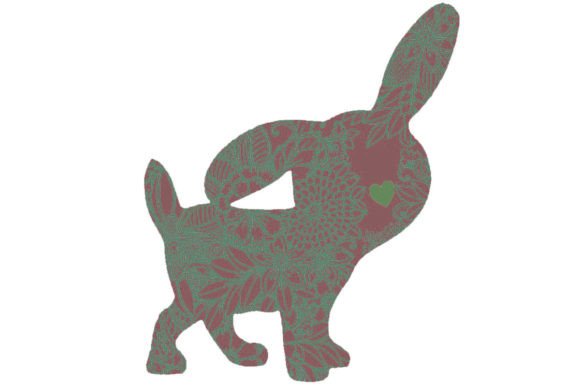 Vintage Decorative Bunny Stickers Set – A Must-Have Graphic Design Asset for Crafters